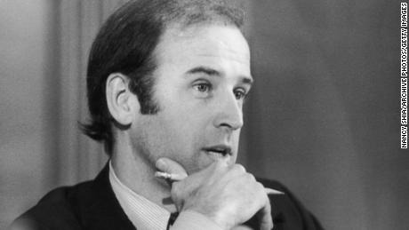 Democratic politician Joseph R. Biden Jr, the United States Senator from Delaware, circa 1980. He became the US Vice President in 2009 under President Barack Obama. (Photo by Nancy Shia/Archive Photos/Getty Images)