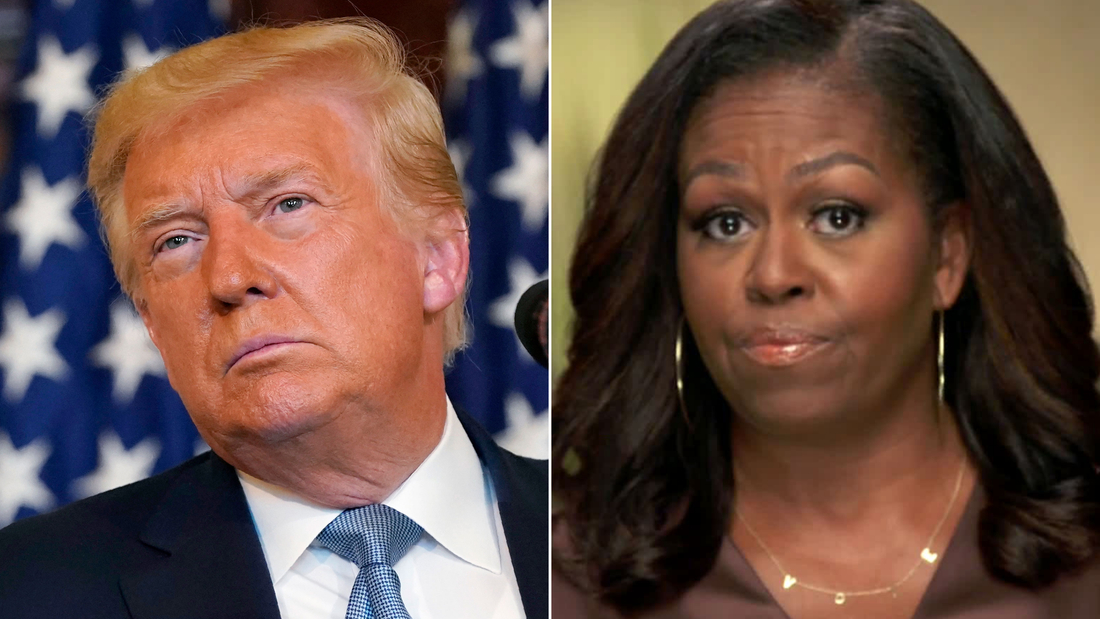 How Donald Trump turned an attack on Michelle Obama into a major self