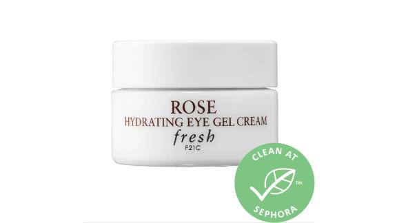  Crème Gel Hydratant pour les yeux à la Rose Fraîche 