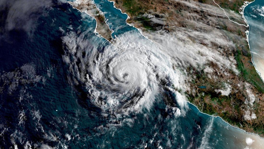 Hurricane warning issued for Baja California