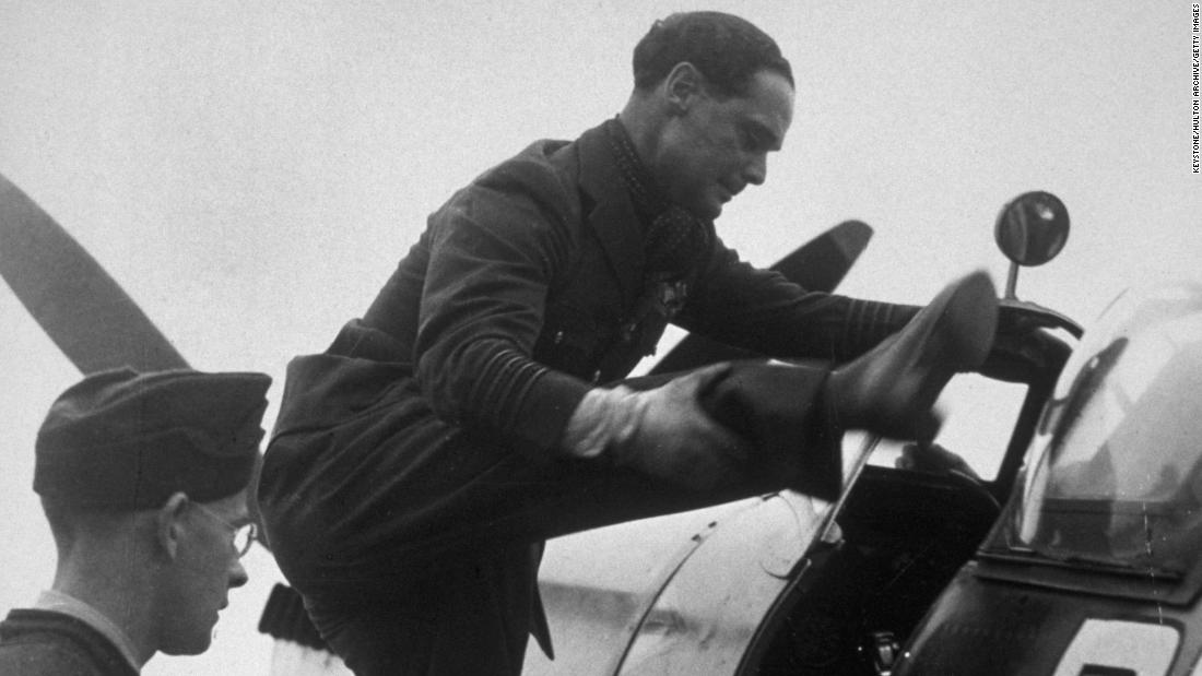 British World War II hero with tin legs shot down 22 German planes - CNN