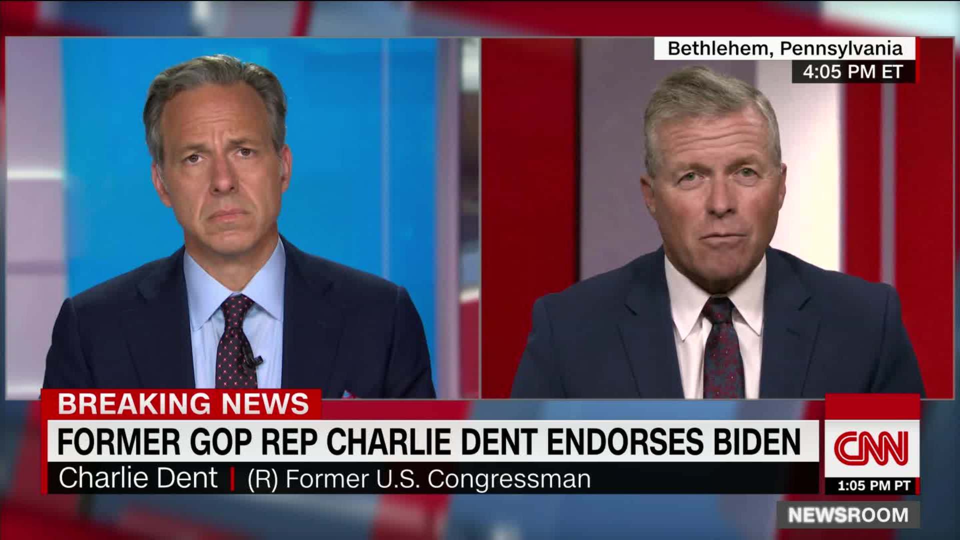 Recent Gop Congressman From Swing State Explains Why He S Backing Biden Cnn Video