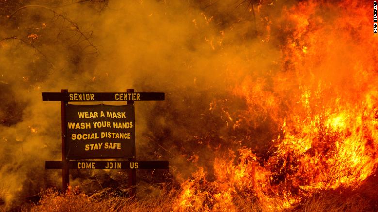 The LNU Lightning Complex fires scorched Napa County and destroyed multiple homes near Lake Berryessa.