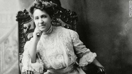 A portrait of Mary Church Terrell.