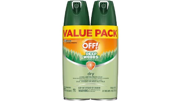 OFF! Deep Woods Insect & Mosquito Repellent VIII, 2-Pack