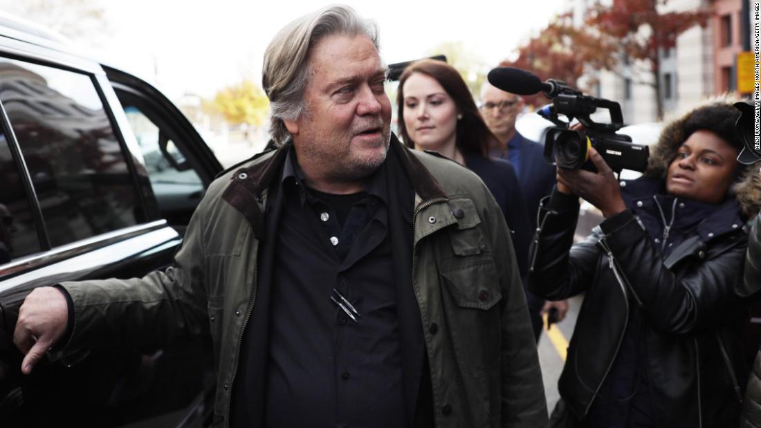 Former Trump Campaign Chair Steve Bannon Charged With Fraud In Border Wall Fundraising Campaign