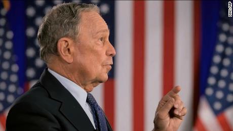 In this image from video, former New York City Mayor Michael Bloomberg speaks during the fourth night of the Democratic National Convention on Thursday, Aug. 20, 2020. (Democratic National Convention via AP)
