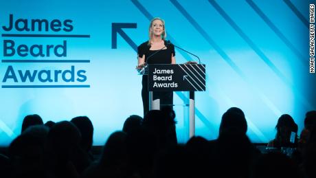 James Beard Foundation CEO Clare Reichenbach says given the tumult in the restaurant industry now, giving awards to some restaurants and not others &quot;does not .. feel like the right thing to do.&quot;
