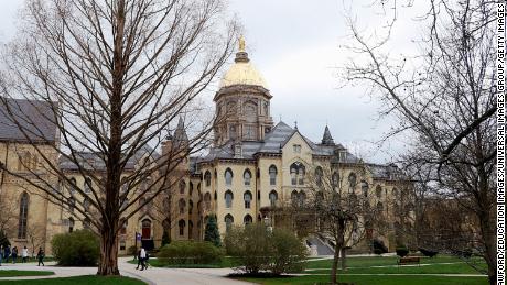 Notre Dame's student newspaper runs front-page plea: 'Don't make us