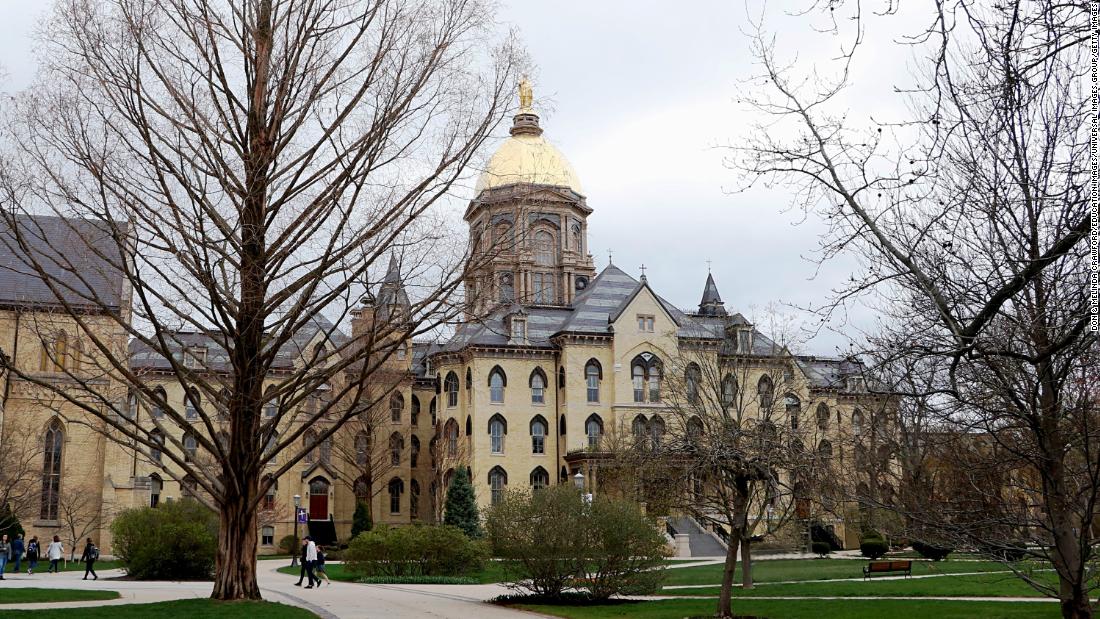 Notre Dame's student newspaper runs front-page plea: 'Don't make us