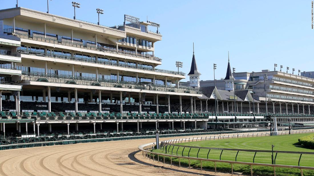 Kentucky Derby will now run without fans in the stands CNN