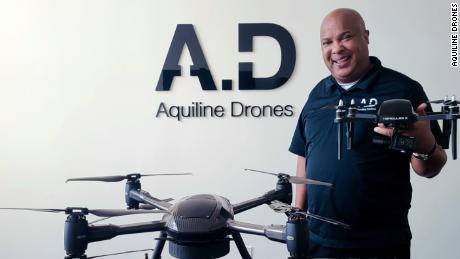Entrepreneur Barry Alexander hopes to create a gig economy for out-of-work airline pilots, flying drones instead of planes.