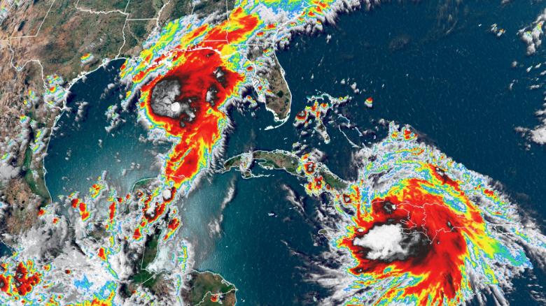 Gulf Coast Prepares for Double Trouble as Tropical Storms Marco and Laura Surge to Make Landfall