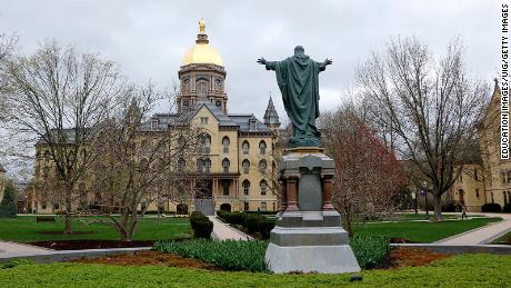 Notre Dame responds to student newspaper's Covid-19 plea