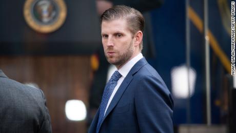 New York AG seeks to depose Eric Trump in investigation of Trump&#39;s finances