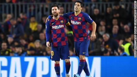 Lionel Messi aims a dig at Barcelona hierarchy after posting emotional farewell to Luis Suarez  