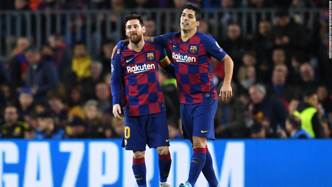 messi-aims-a-dig-at-barcelona-hierarchy-after-suarez-farewell