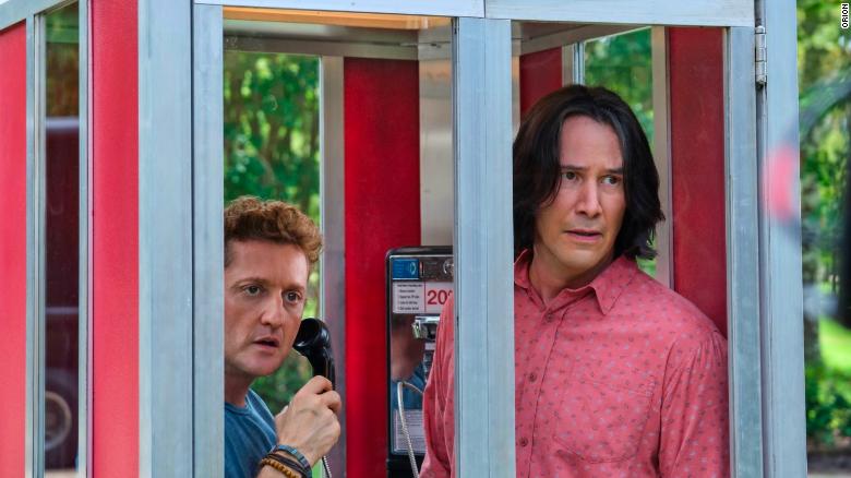 Alex Winter and Keanu Reeves in 'Bill & Ted Face the Music.'