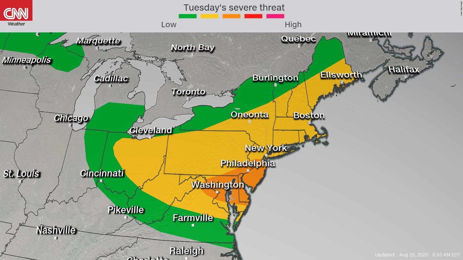 Over 70 Million People Under The Threat For Severe Weather Cnn