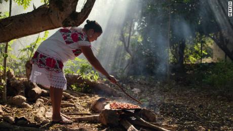Rosalia Chay Chuc of Yaxunah, Mexico, and her traditional Mayan cooking appear on &quot;Chef&#39;s Table: BBQ.&quot;