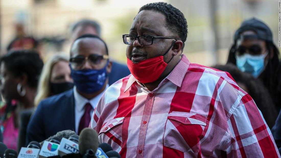 Jacob Blake&#39;s father, Jacob Blake Sr., speaks during a &lt;a href=&quot;https://www.cnn.com/2020/08/25/us/jacob-blake-kenosha-wisconsin-protests/index.html&quot; target=&quot;_blank&quot;&gt;news conference&lt;/a&gt; on August 25. He described his son&#39;s shooting as a &quot;senseless attempted murder.&quot;