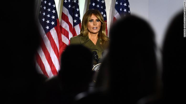 Melania Trump makes a stirring call for understanding and unity to close GOP convention&#39;s 2nd night