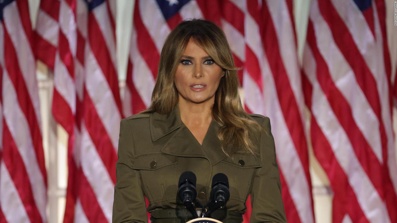 Melania Trump recognizes the pandemic's painful toll as her husband's ...