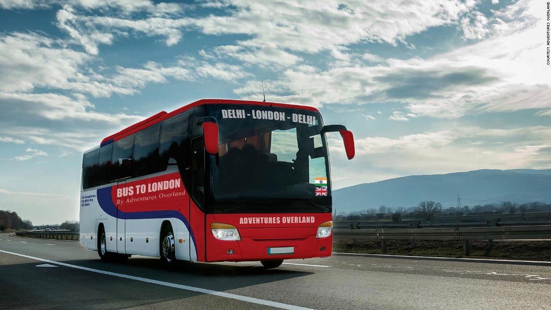 New bus trip will take you from Delhi to London CNN Travel 