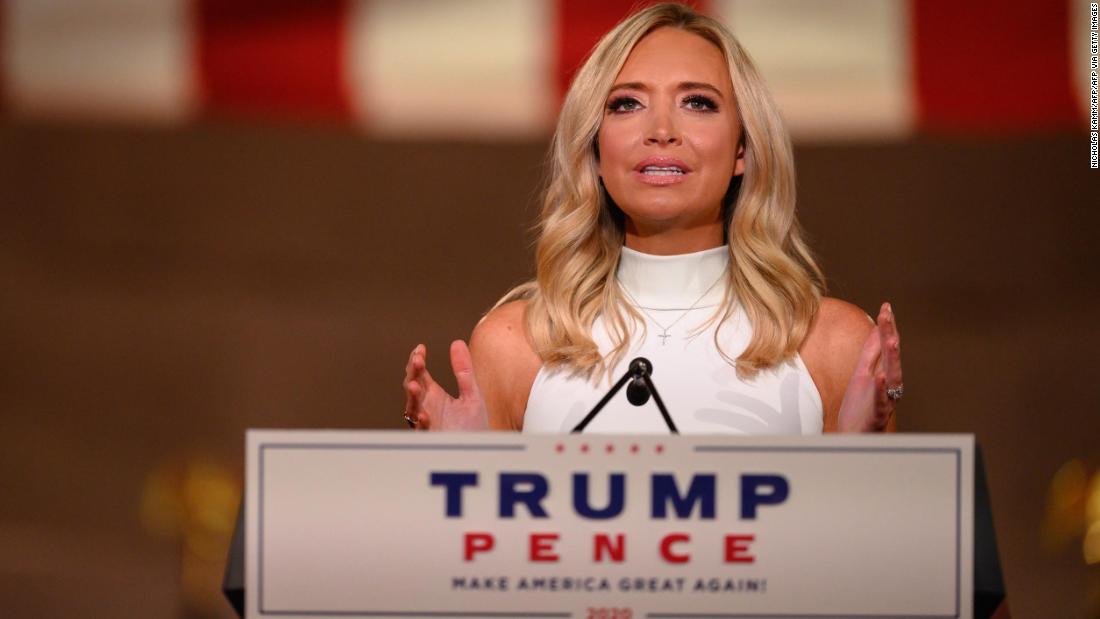 News: Kayleigh McEnany tests positive for Covid19