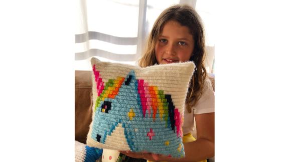 SozoDIY Unicorn Needlepoint Kit for Kids