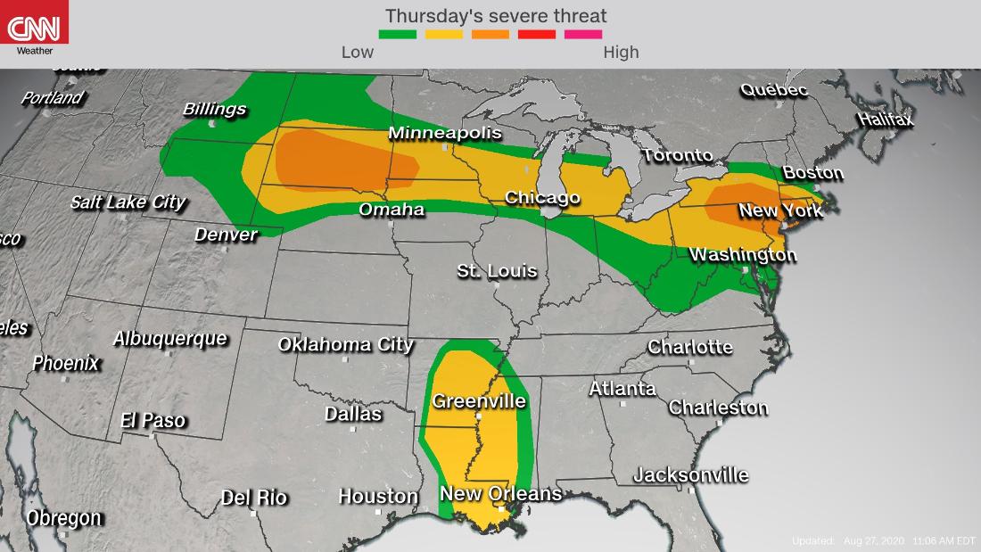 Severe weather in US: Over 100 million people threatened - CNN