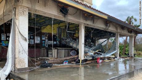 Damage to the Golden Nugget Hotel in Lake Charles, LA