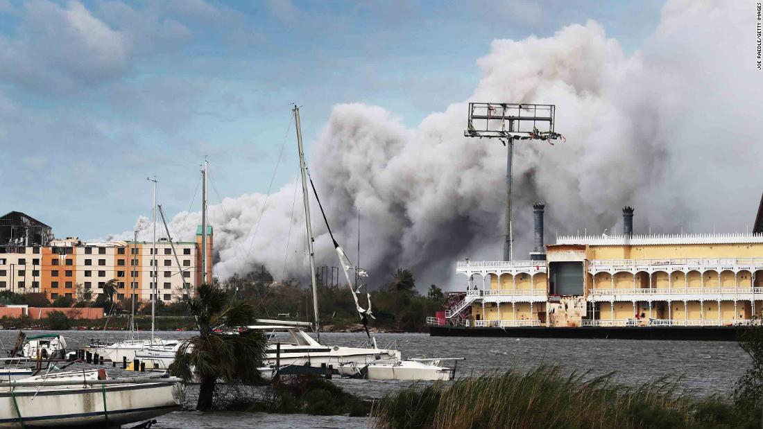 The incident in Lake Charles, Louisiana is being investigated. Residents have been urged to shelter in place.