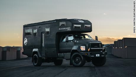 The EarthRoamer HD, the largest of the company&#39;s RVs.