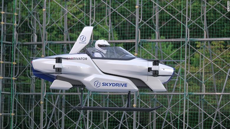 See flying car successfully tested in Japan