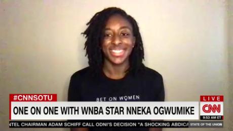WNBA star: We&#39;re using platform to promote change