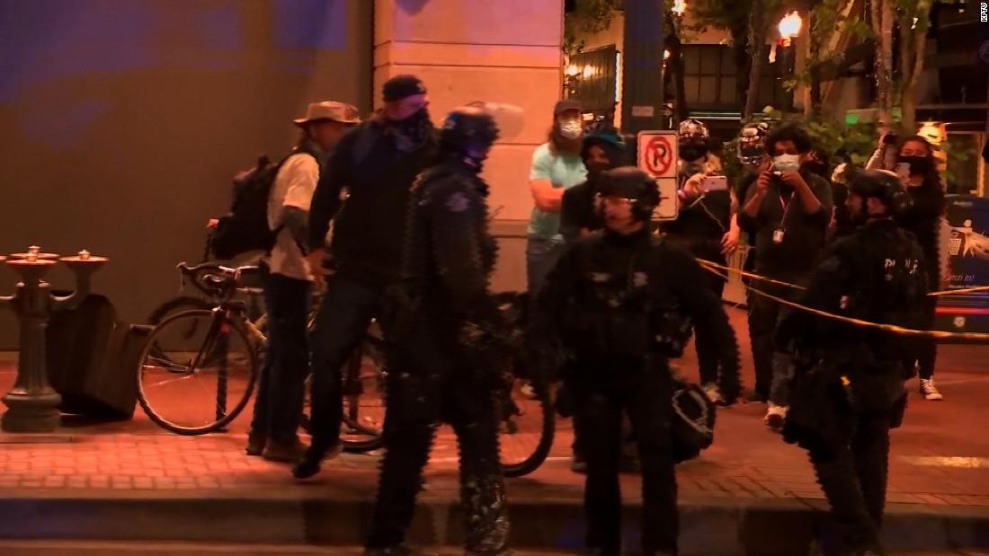 Una persona muerta durante las protestas en Portland - CNN Video