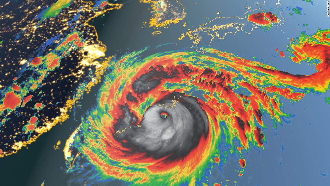 Typhoon Maysak is forecast to strengthen as it moves toward Japan and the Korean Peninsula - CNN