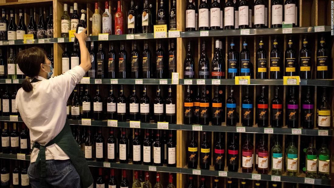 China targets Australian wine again as trade tensions escalate - CNN