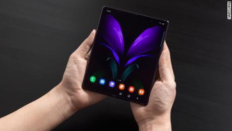 Samsung&#39;s Galaxy Z Fold 2 has a 6.2-inch display that folds out into a 7.6-inch tablet-sized screen.