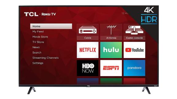 TCL 50-inch 4K Smart LED Roku TV