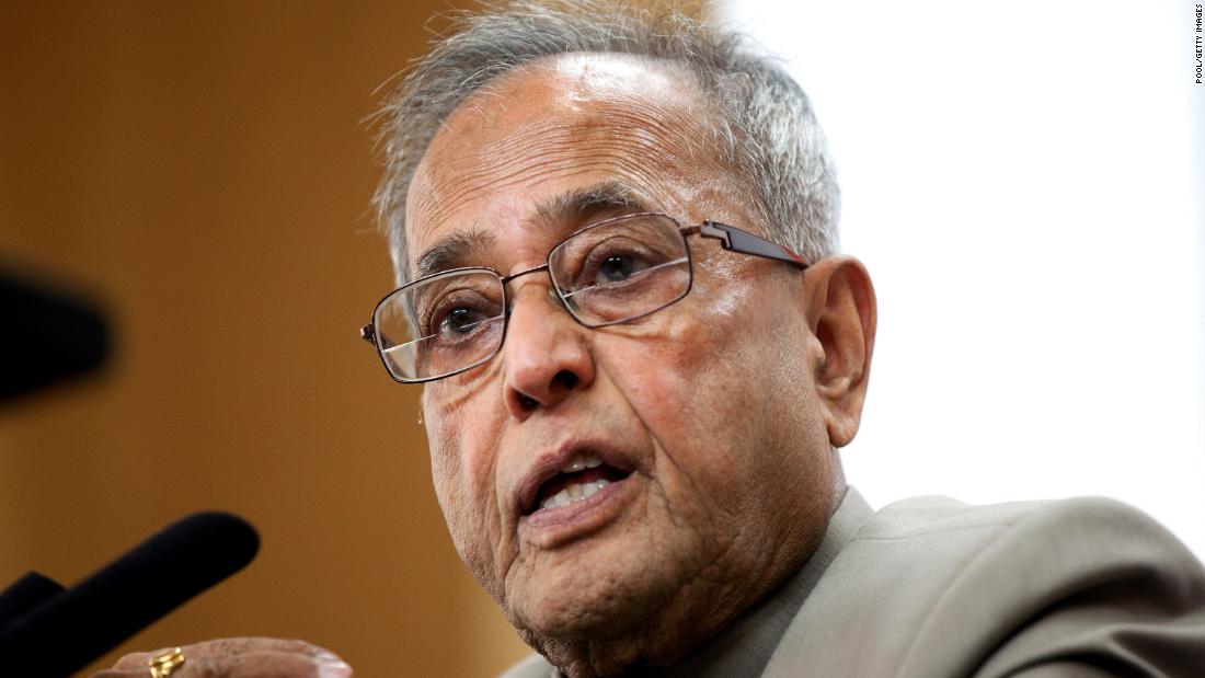 Pranab Mukherjees Long Career In Indian Politics Cnn Video