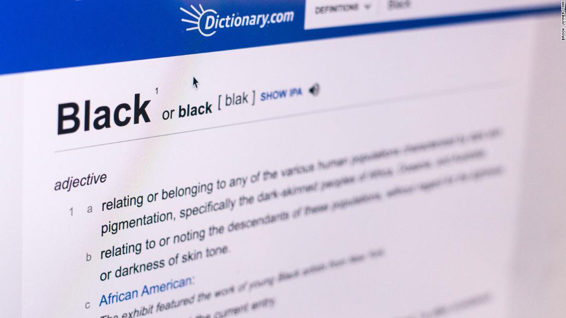 Dictionary Com Adds Black As It Refers To A Person In Massive Update Around Definitions That Reflect Culture Identity And Race Cnn