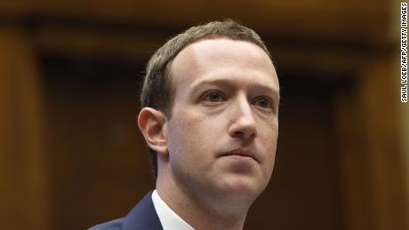 Facebook CEO and founder Mark Zuckerberg testifies during a US House Committee on Energy and Commerce hearing about Facebook on Capitol Hill in Washington, DC, April 11, 2018. (Photo credit should read Saul Loeb/AFP/Getty Images)