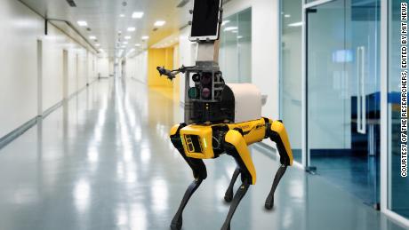 Researchers have built a dog-like robot nurse to remotely measure patients&#39; vital signs