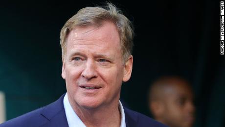 NFL Commissioner Roger Goodell says the league&#39;s intent &quot;is to hold as many fans at the Super Bowl that can be done safely.&quot;