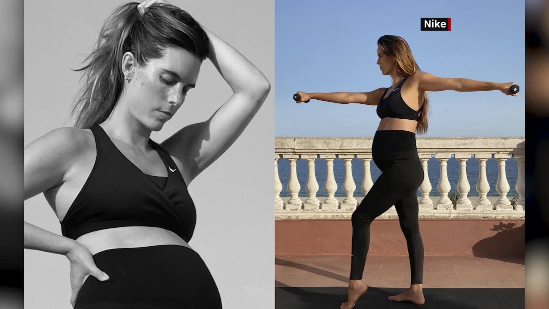 Nike lanza nueva línea de ropa deportiva de maternidad - CNN Video