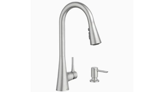 Moen Sarai Stainless Kitchen Faucet 