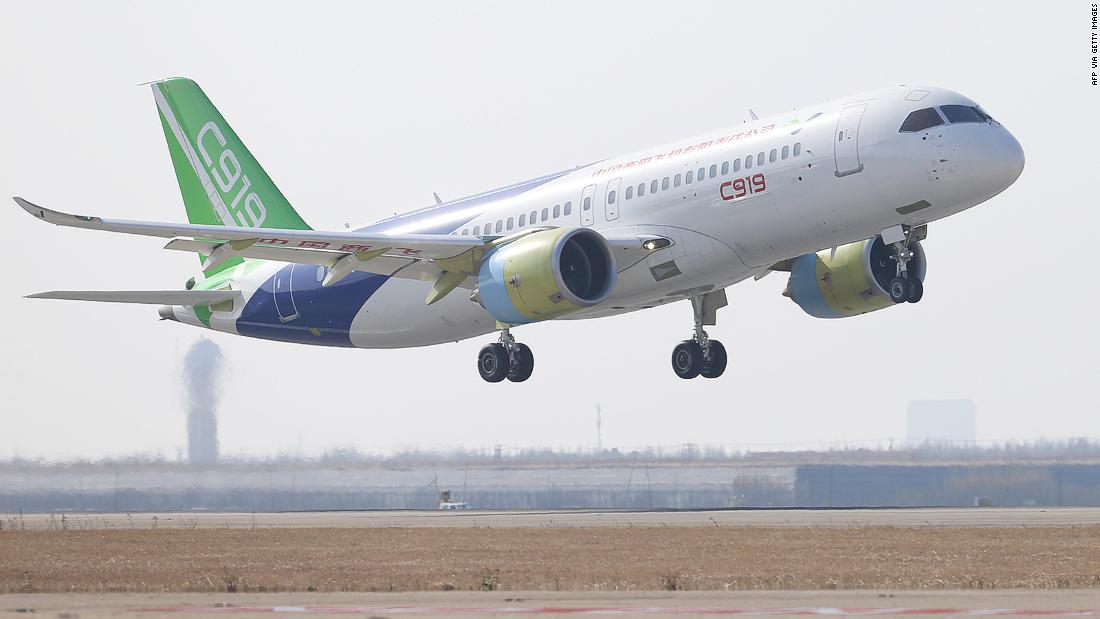 Comac C919: China takes on Airbus and Boeing