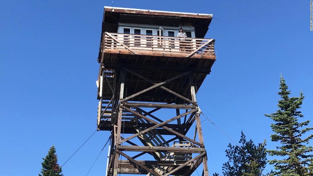 You can rent a fire lookout tower for $40 a night